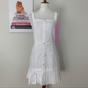 Alexis for Target Eyelet Sleeveless Pleated Dress